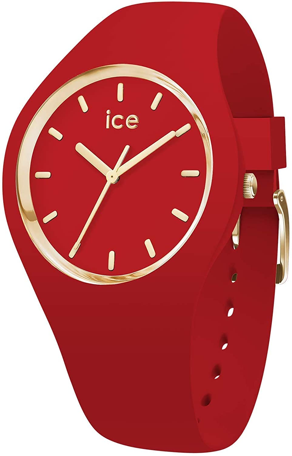 ICE-WATCHICE Glam colour Red - Women's Wristwatch with Silicon Strap