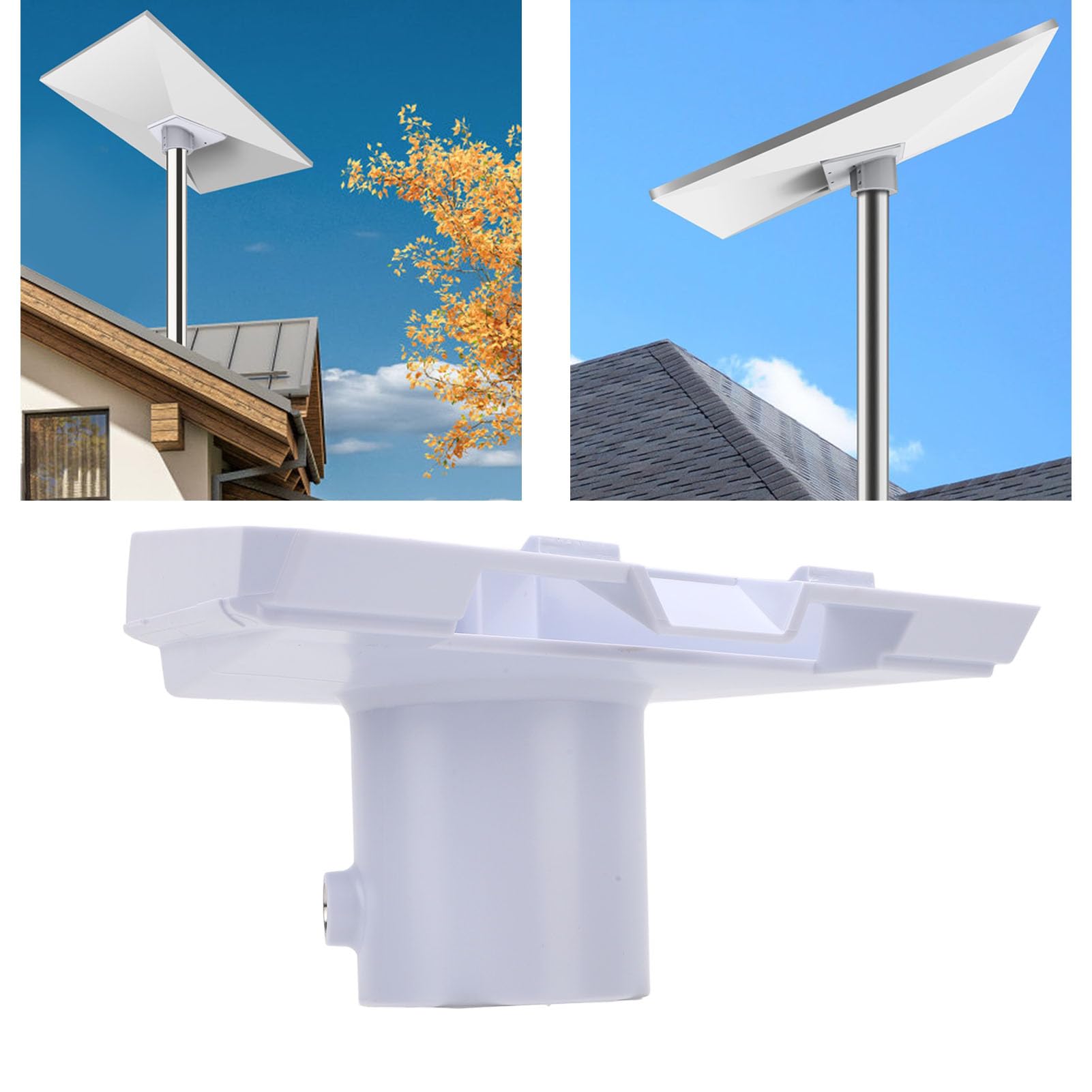 Adaptateur de Poteau Satellite pour Kit de Montage Compatible avec Parabole Standard Gen3 V3 Support pour Poteau de 38 Mm à 50 Mm de Diamètre