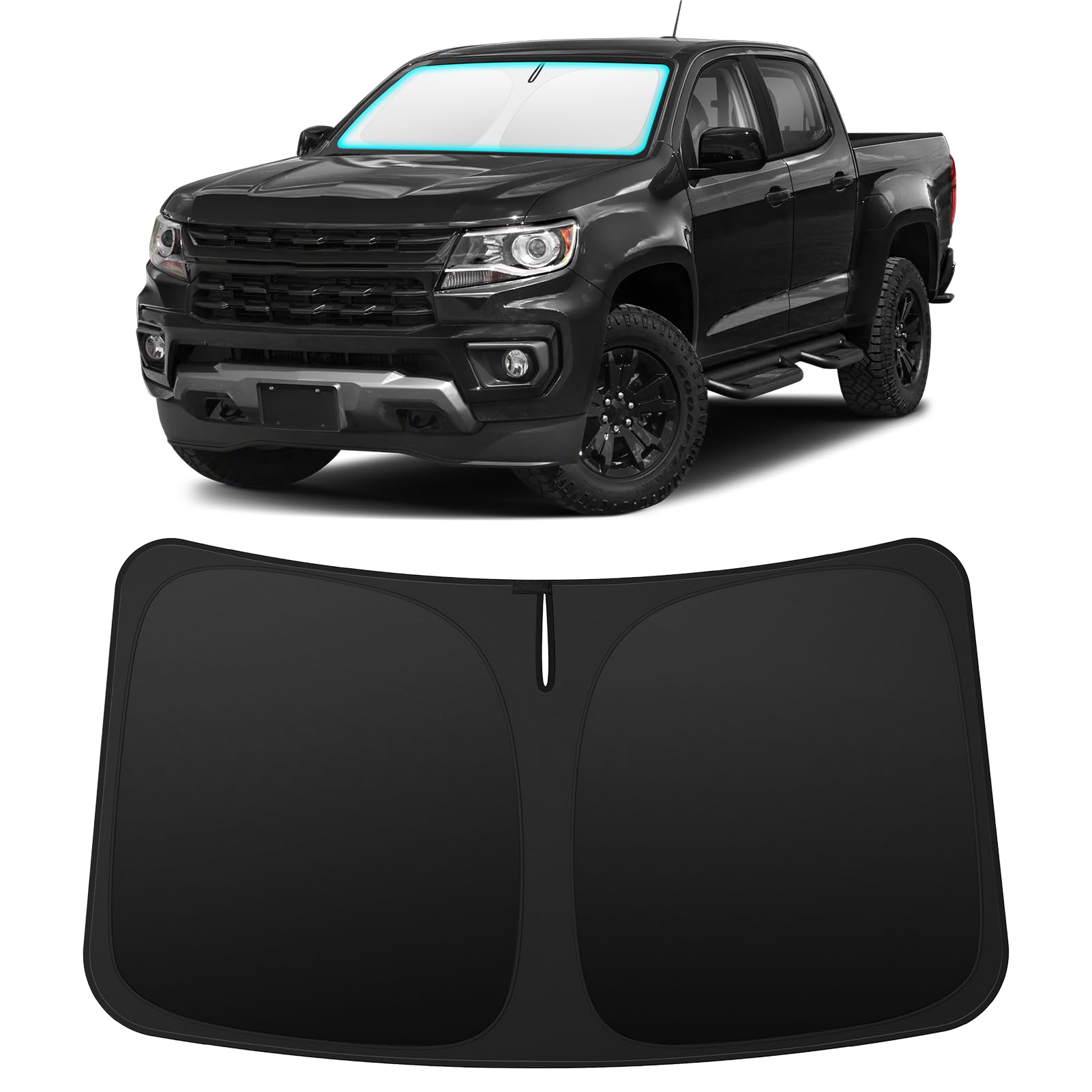 INSAUTO Custom Fit Windshield Sun Shade for Chevrolet Colorado 2015-2022