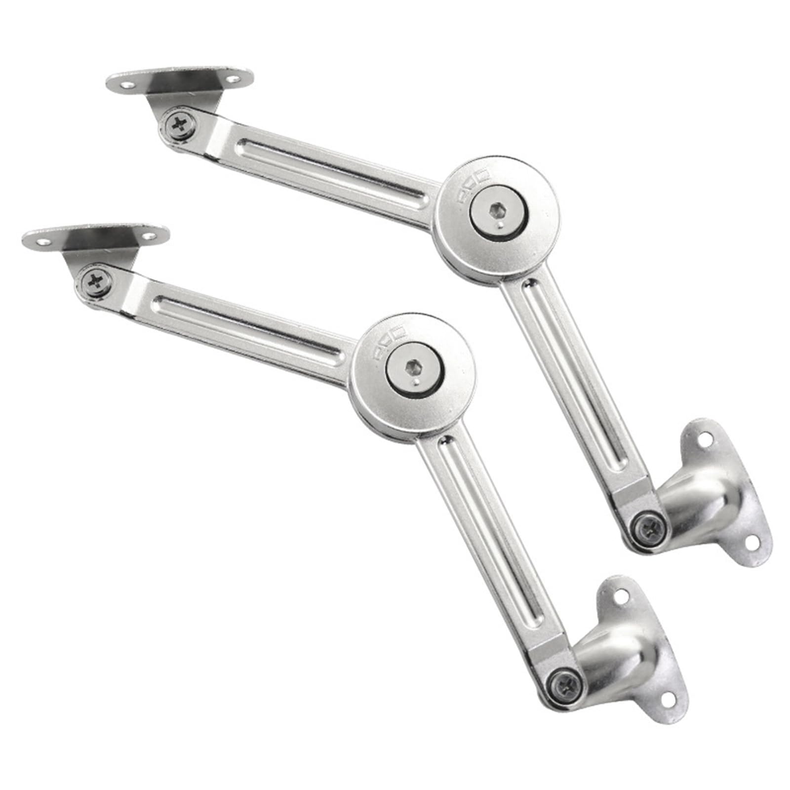 Yhplxyuus Multicolor 2Pieces Adjustable Tension Soft Closing Hinges For Toy Box Storage Chest Safe Smooth Lid Stay Zines Alloy Construction Adjustable Tension Lid Stay Hinges