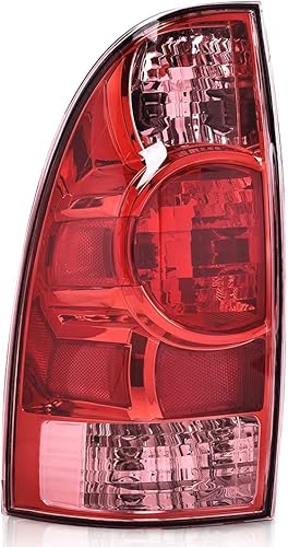 G-PLUS Conjunto de luz trasera compatible con Toyota Tacoma Pickup 2005-2015, lámpara de freno LED trasera izquierda del lado del conductor, lente
