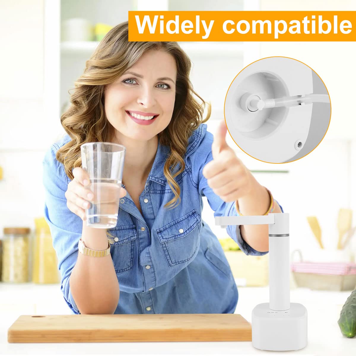 Distributeur D’eau électrique USB – Parfait Pour Bureau, Maison Ou Camping !