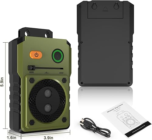 Miniatura 7 de WLCelite Dispositivos antiladridos, dispositivos de disuasión sónico de 50 pies con 3 modos, dispositivo de control de ladridos de perro seguro y