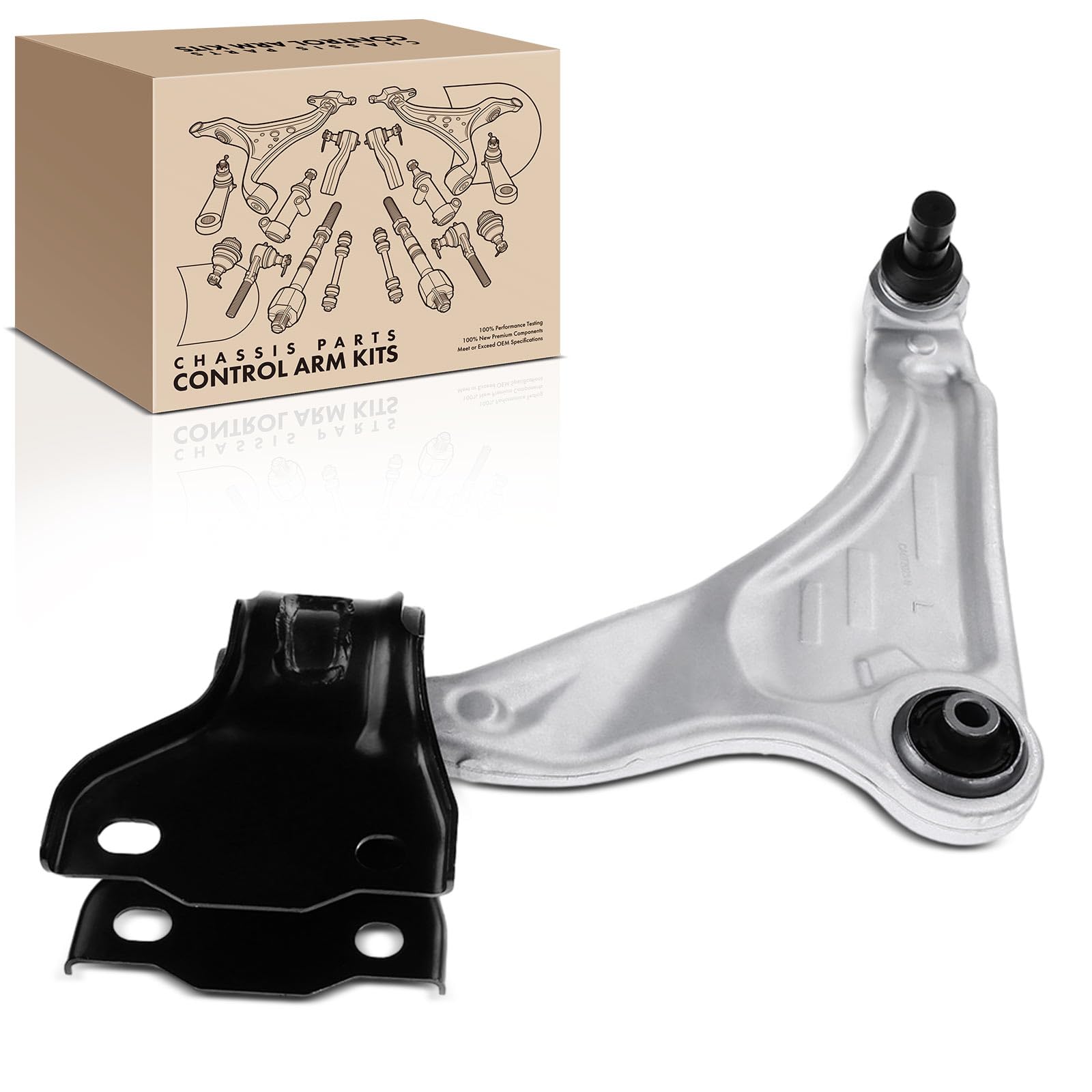 Frankberg 1x Control Arm Suspension Arm Front Rear Left Driver Side Compatible with R.a.n.g.e R.o.v.e.r Evoque L538 LV 2.0L 2011-2020 Replace# LR024473