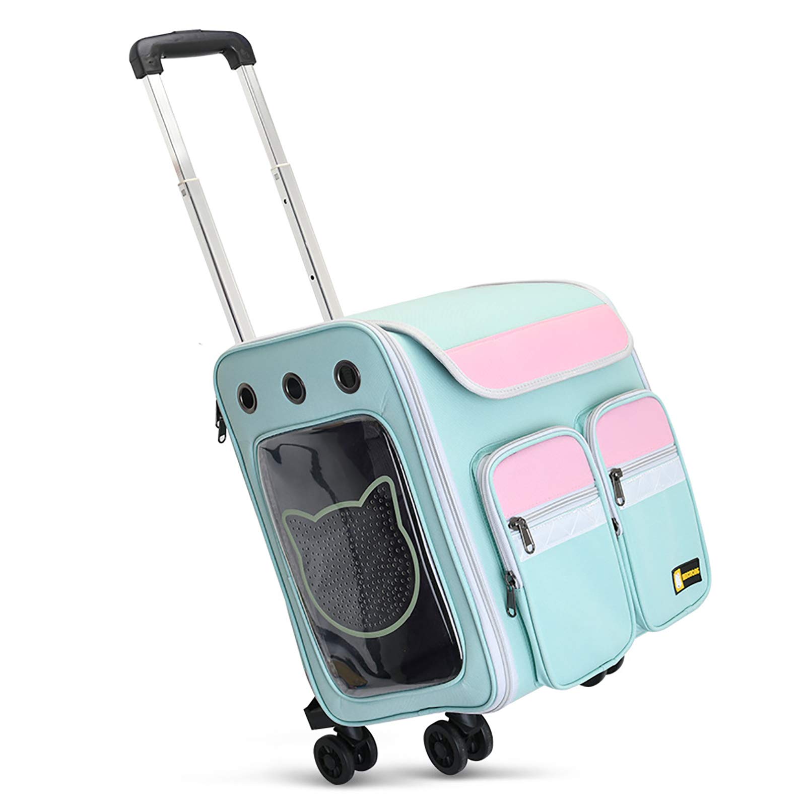 Sac à dos de voyage pour chat et chien DAMAI avec roues et chariot pour transport portable
