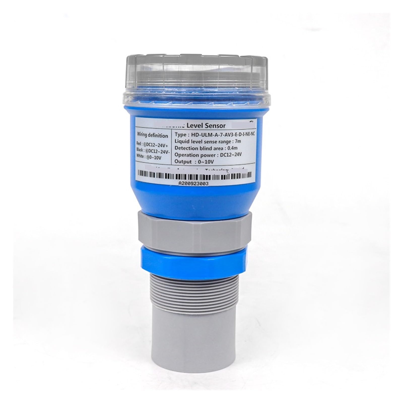 LDHJBNAC Ultrasonic Level Meter Tank Level Gauge Liquid Level Meter Water Level Measurement 4-20mA Relay Output(10m Range 4-20mA)