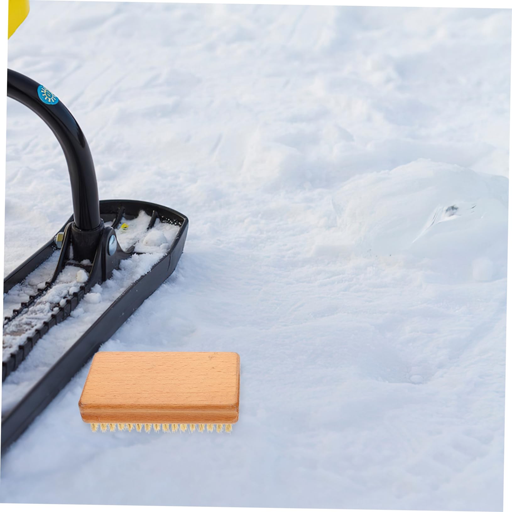 Abaodam 3 Pièces Brosse à Fartage pour Skis Outil De Nettoyage Manuel Kit De Brosses pour Snowboard Accessoire De Ski