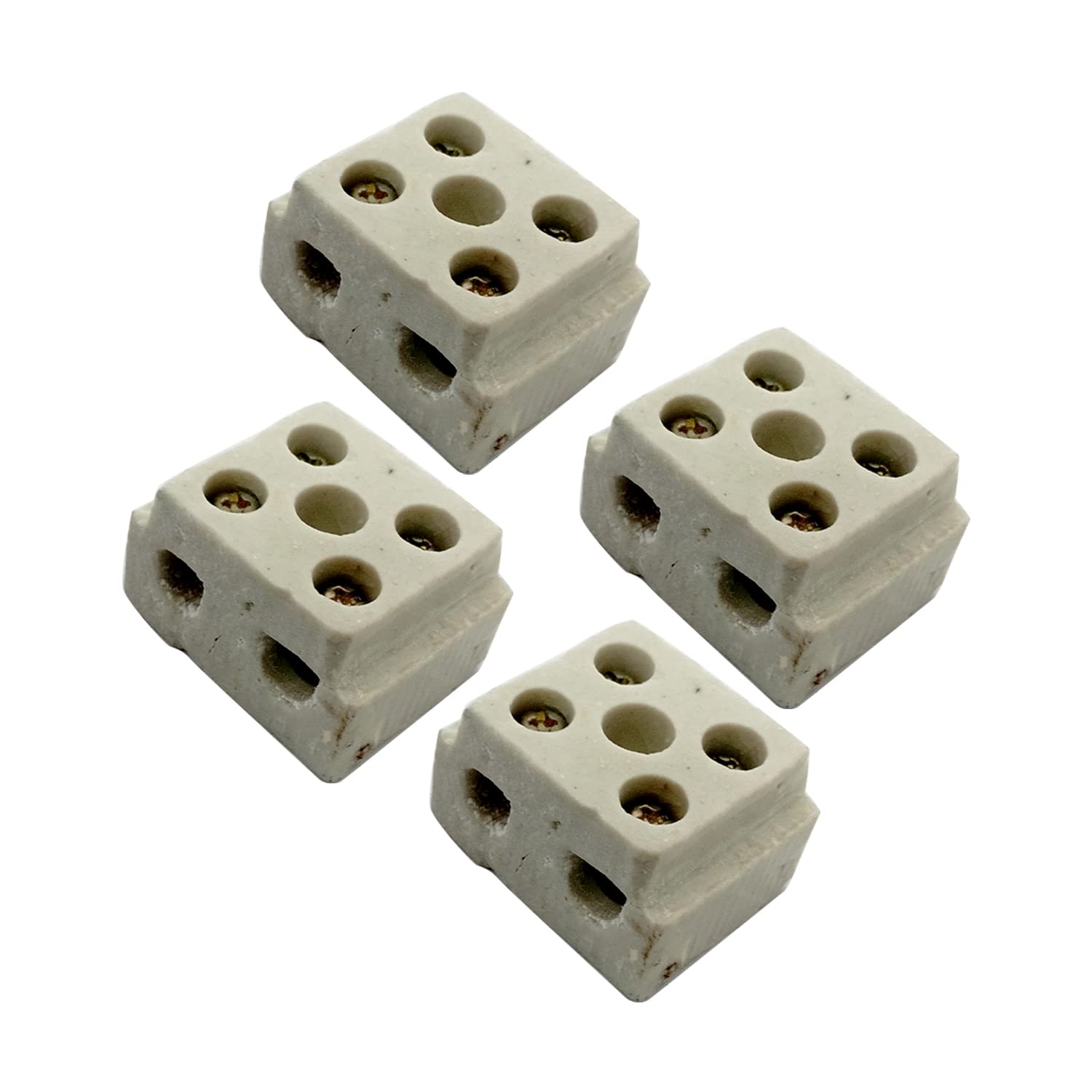 Venus Aqua Ceramic Terminal Blocks - 2 Way -8 Venus Aqua Ceramic Terminal Blocks - 2 Way -8
