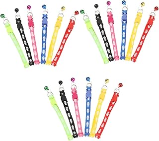 Coleira Para Animais De Estimação 18 Peças Acessórios Para Animais De Estimação Coleira Para Cães Pequenos Acessórios Fofos Para Gatos Coleira Separatista Com Sino Coleira