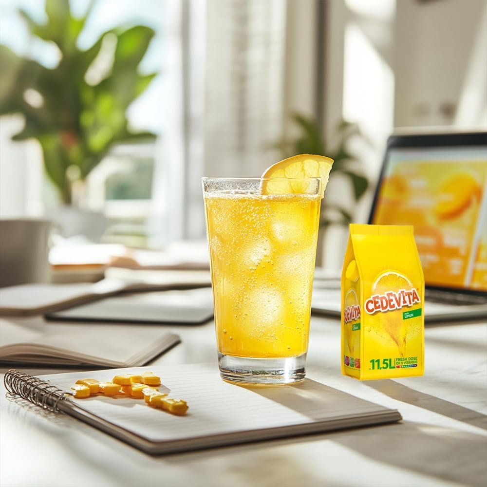 Cedevita Immediato 9 Vitamins Drink in Granules (Arancio & Limone 26L, 2 kg)