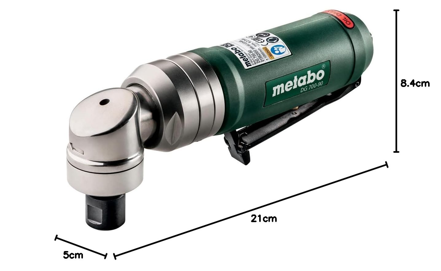 Amoladora recta de aire comprimido DG 700-90 (601592000); cartón