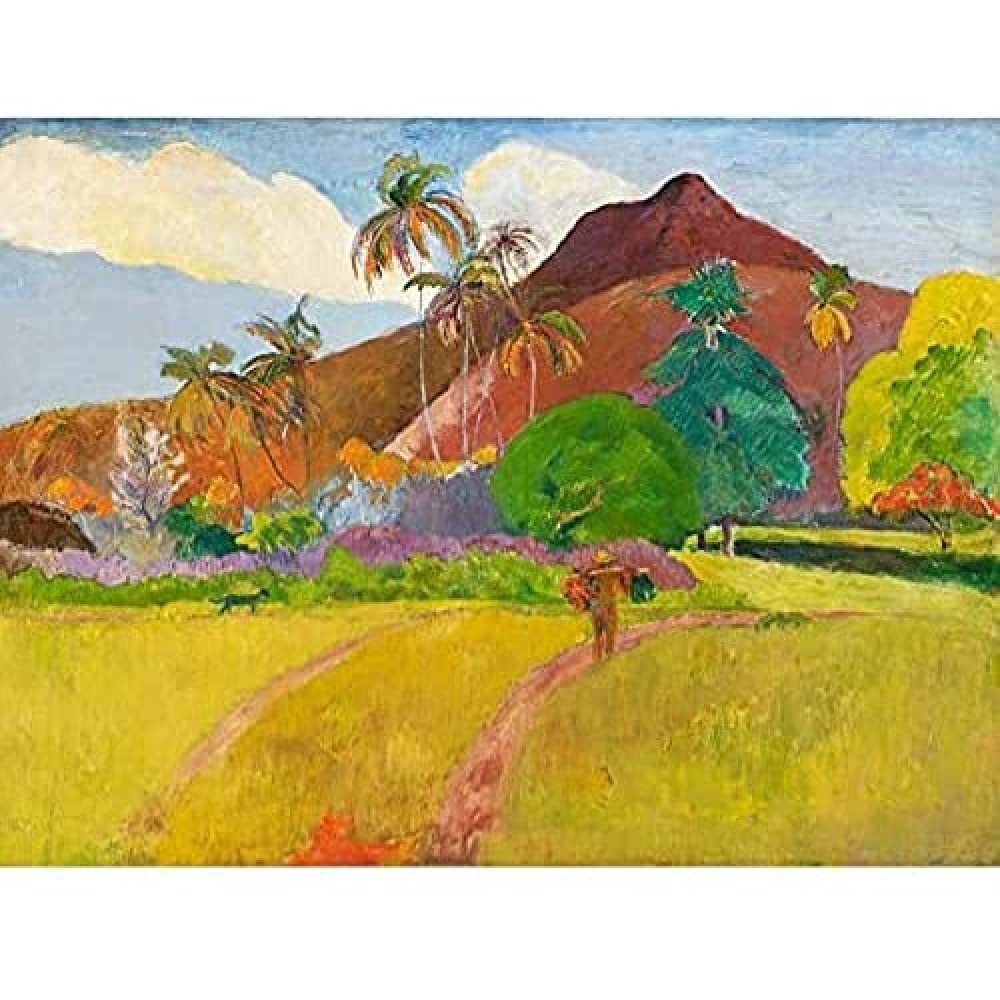 Paul Gauguin Tahitian Landscape Art Print Canvas Premium Wall Decor Poster Mural