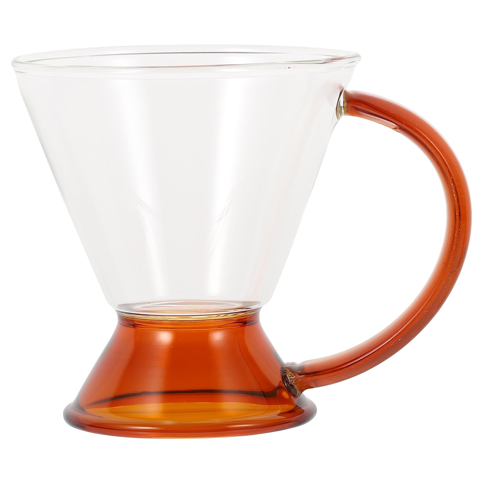 Cafetera de vidrio retro para un desayuno elegante en casa o restaurante