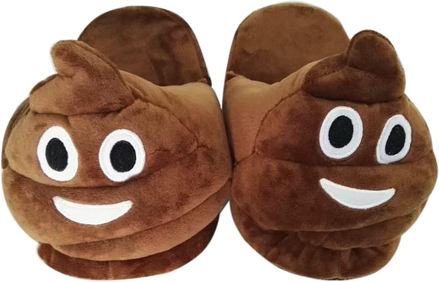 Cute Cartoon Slippers Winter Warm Cozy Soft Plush Indoor Home Slippers Unisex Adult Shoes UK(3-7)