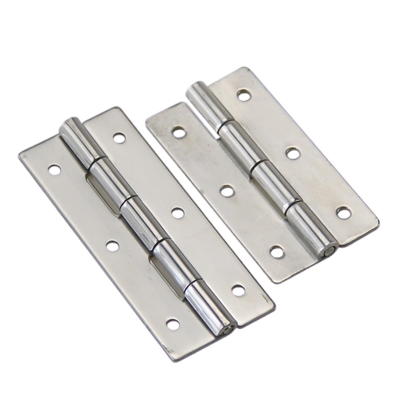 FQJYXWEWL Machinery Equipment Cabinet Door Suitable for 304 Stainless Steel Folding Hinges 1Pcs