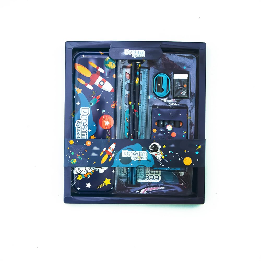 Toy Imagine Stationery for Kids Best Return Birthday Gift for Boys Girls Educational Learning Stationery kit Set for Kid (12 Space Set) (B0DBLJJSB9) Amazon Price History, Amazon Price Tracker