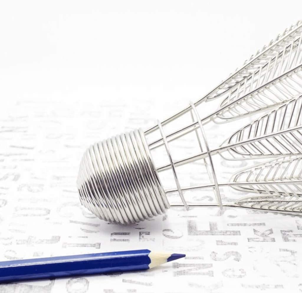 Stiftehalter Stifthalter Stifteköcher Kreativer Stifthalter Mode Bürobedarf Personalisierte Schreibwaren Schmuck Dekoration Badminton Form Bleistiftbecher Stiftköcher Schreibtisch Organizer