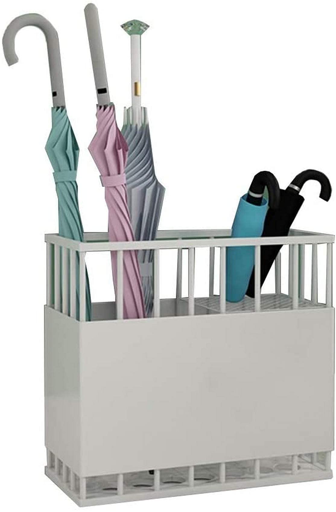 Porte-parapluies bureau hôtel noir or blanc rangement entrée compact 48cm
