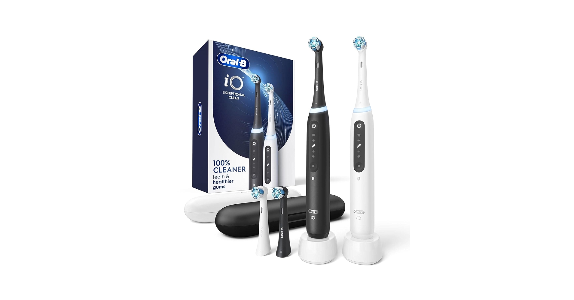 Amazon.com: Oral-B iO Series 5 Rechargeable Toothbrush Dual