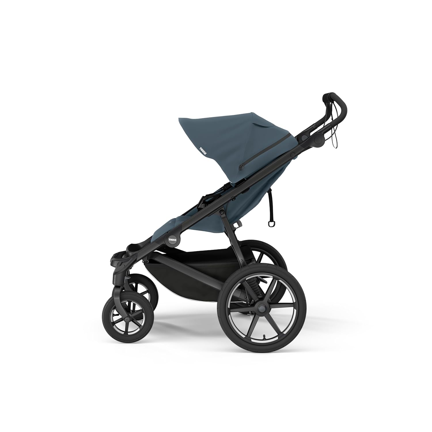 Thule Urban Glide 4-Wheel Single Child All-Terrain Stroller, Full-Suspension System, Air-Filled Tires, Upright seat with Adjustable Recline and Built-in Leg Rest
