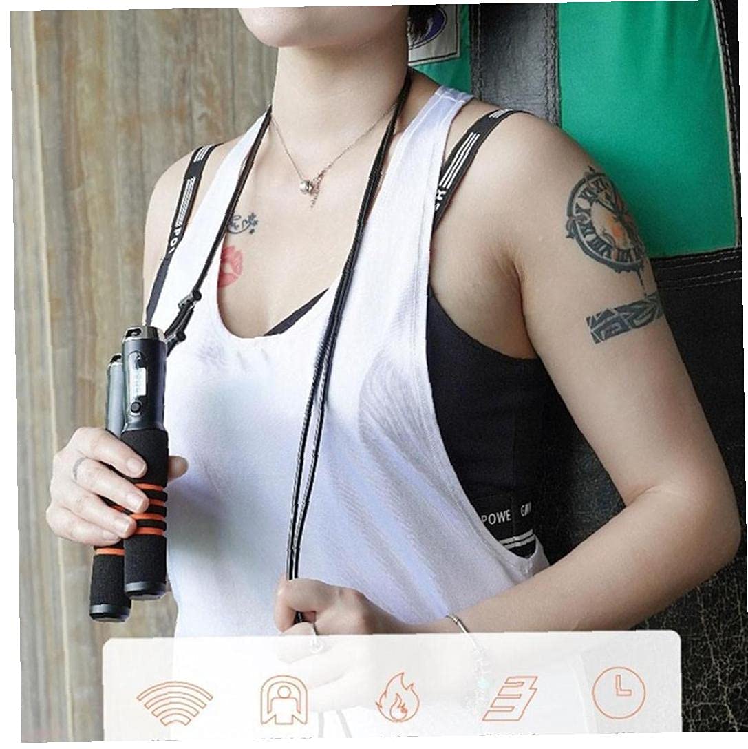 Fitness Sauter Corde avec APP Analyse de données Soignée D'entraînement Ropes de Saut pour la Maison Home Jumping Corde Exercice