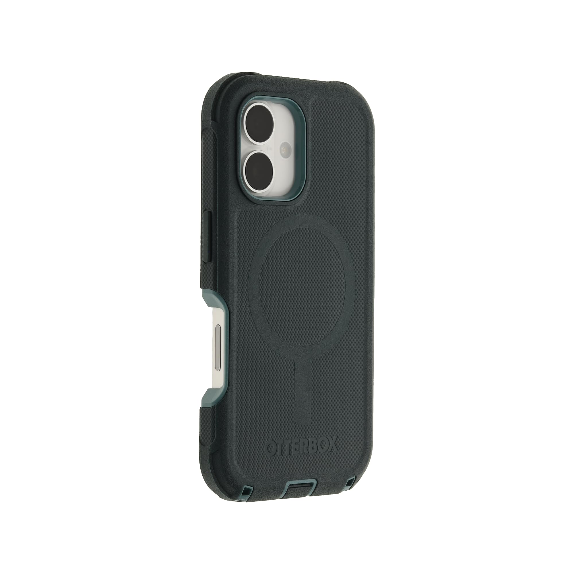 OtterBox Cover Defender Series MagSafe per iPhone 16, custodia protettiva antiurto, a prova di caduta, protezione estrema, testata 7x norme MIL-STD 810G, Verde