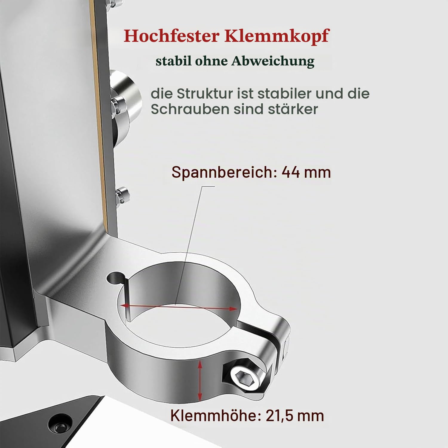 Professioneller präziser Bohrmaschinenständer für Handbohrmaschine, stabil und präzise, Universal-Bankklemmen-Desktop-Halter für Heimwerker, Holzbearbeitung, Hausreparatur und andere elektrische