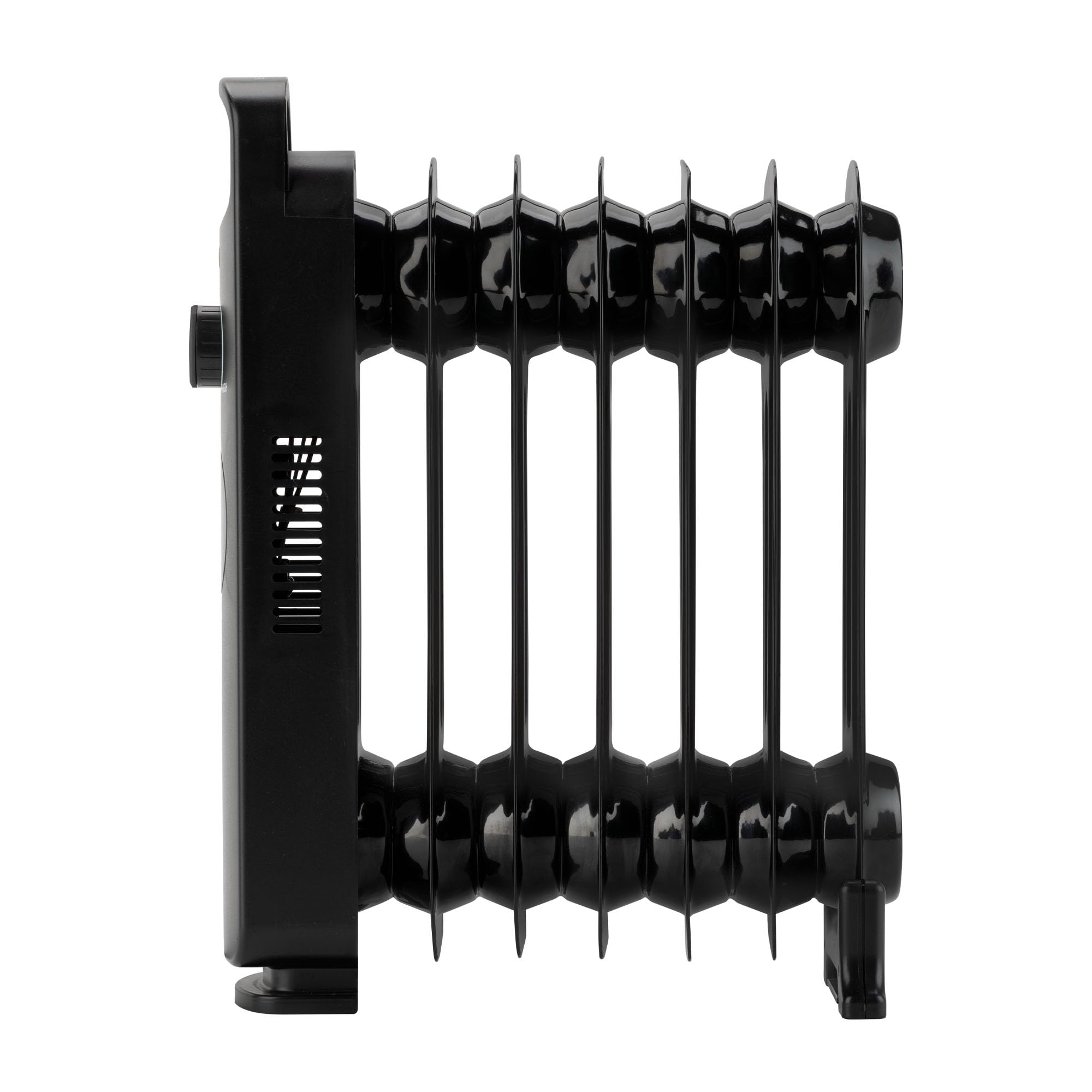 Jata JCRA1667 Radiatore Olio Basso Consumo 850W 7 Moduli Basso consumo energetico. Termostato regolabile. Maniglia Protezione da surriscaldamento. Compatto: 30 x 13 x 38,8 cm