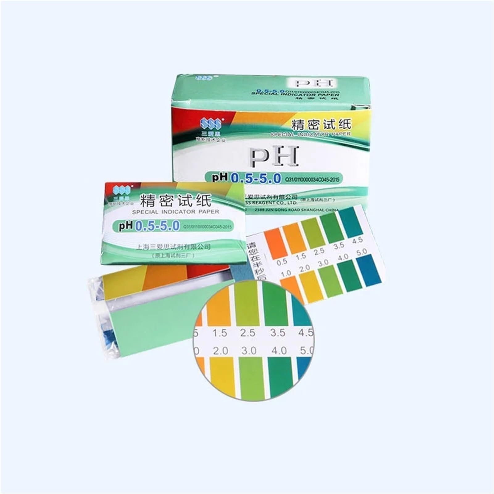 ZGHSWM 10pcs/lot PH test paper Laboratory Universal Indicator PH paper special test paper(PH 5.5-9.0)