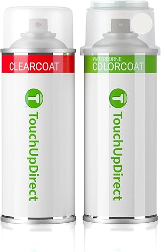 TouchUpDirect K23 Brilliant Silver Metallic Compatible con Infiniti Exact Match - Aerosol de pintura de retoque - Paquete esencial