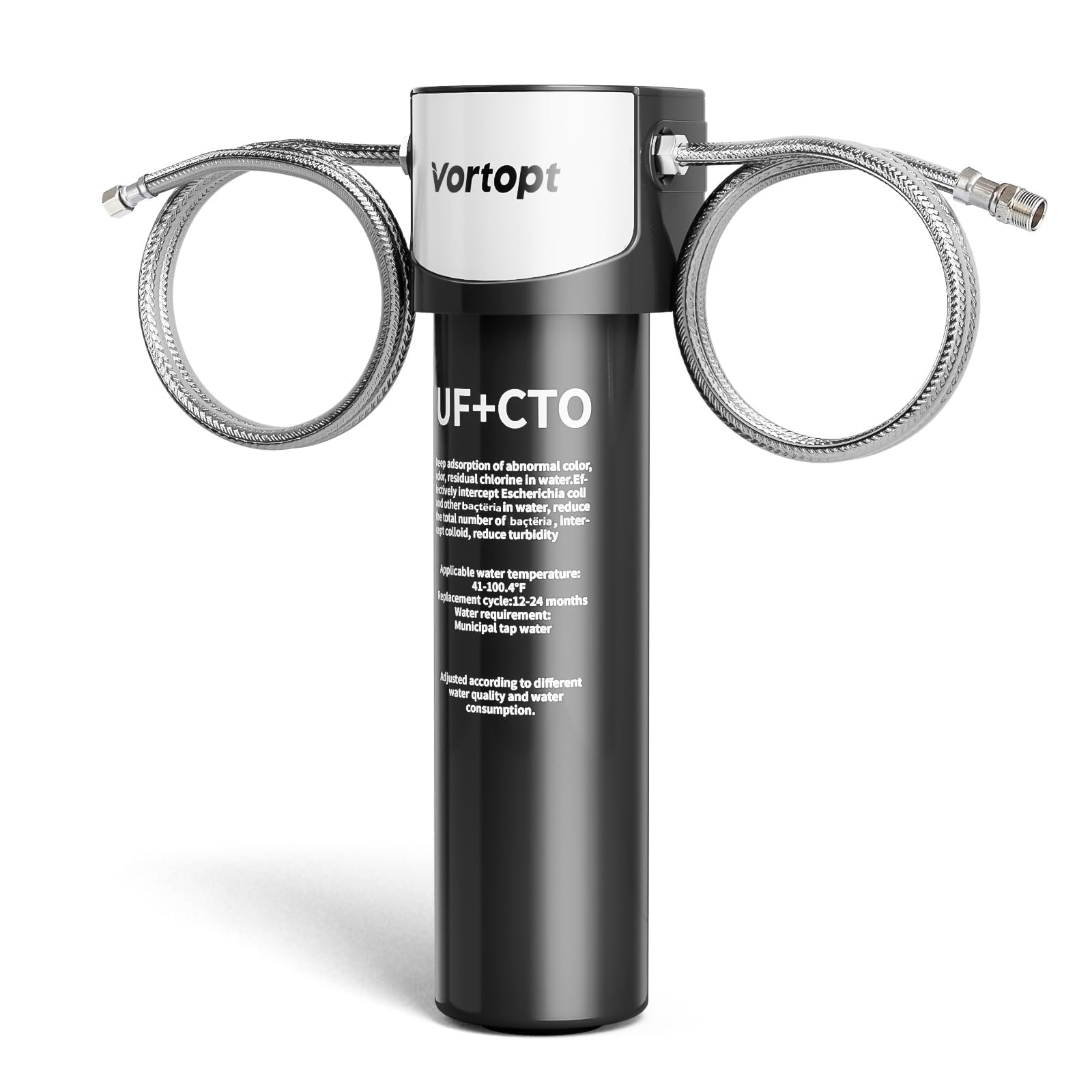 Amazon | Vortopt 0.01μm シンク下浄水器システム - NSF/ANSI 42認定
