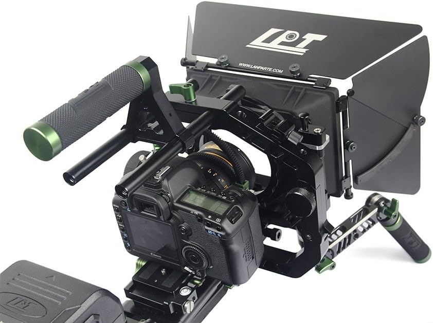 Flash Deals - 70% OFF Lanparte PK-01 Pro DSLR Camera Rig for HD Video Shooting (Black)