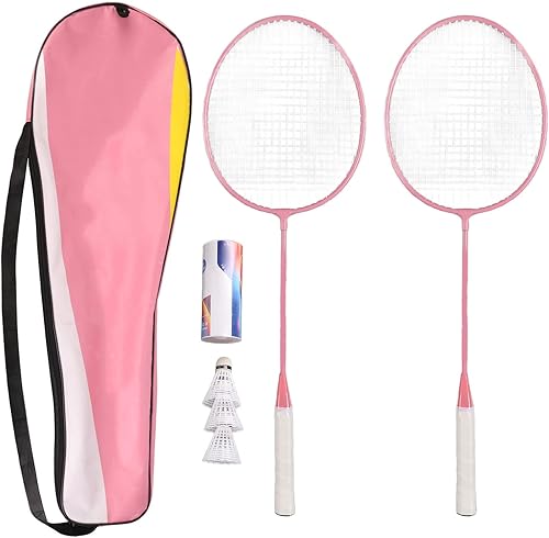 Juego de raquetas de bádminton para juegos de patio trasero al aire libre, juego recreativo, principiantes K1134, juego de raquetas de bádminton de