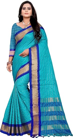 Women's saree With Blouse Piece for Festival, Ethnic Wear Collection, Traditional Ceremony(NC101 - YELLOW PARI) Color- | KARINA-