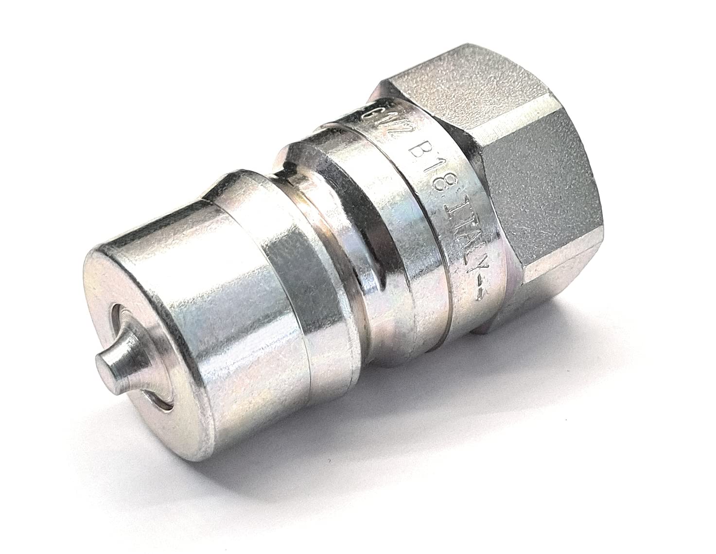 Dnp Srl Men's Hydraulic Iso B Probe 1/2" Bsp Quick Release Coupling – Hydraulic Quick Connect Fitting, Iso 7241-B, Bsp Thread Connector For Industrial & Agricultural Equipt