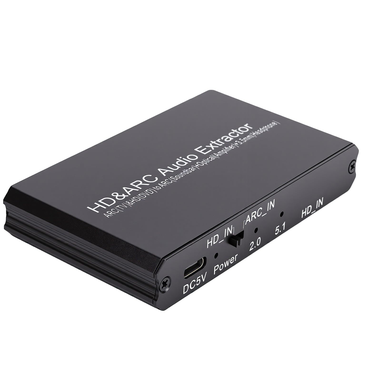 Elprico ARC HD Extractor Adaptador óptico Avanzado de 192 KHz de 3,5 Mm para de Cine en Casa 1 Unidad