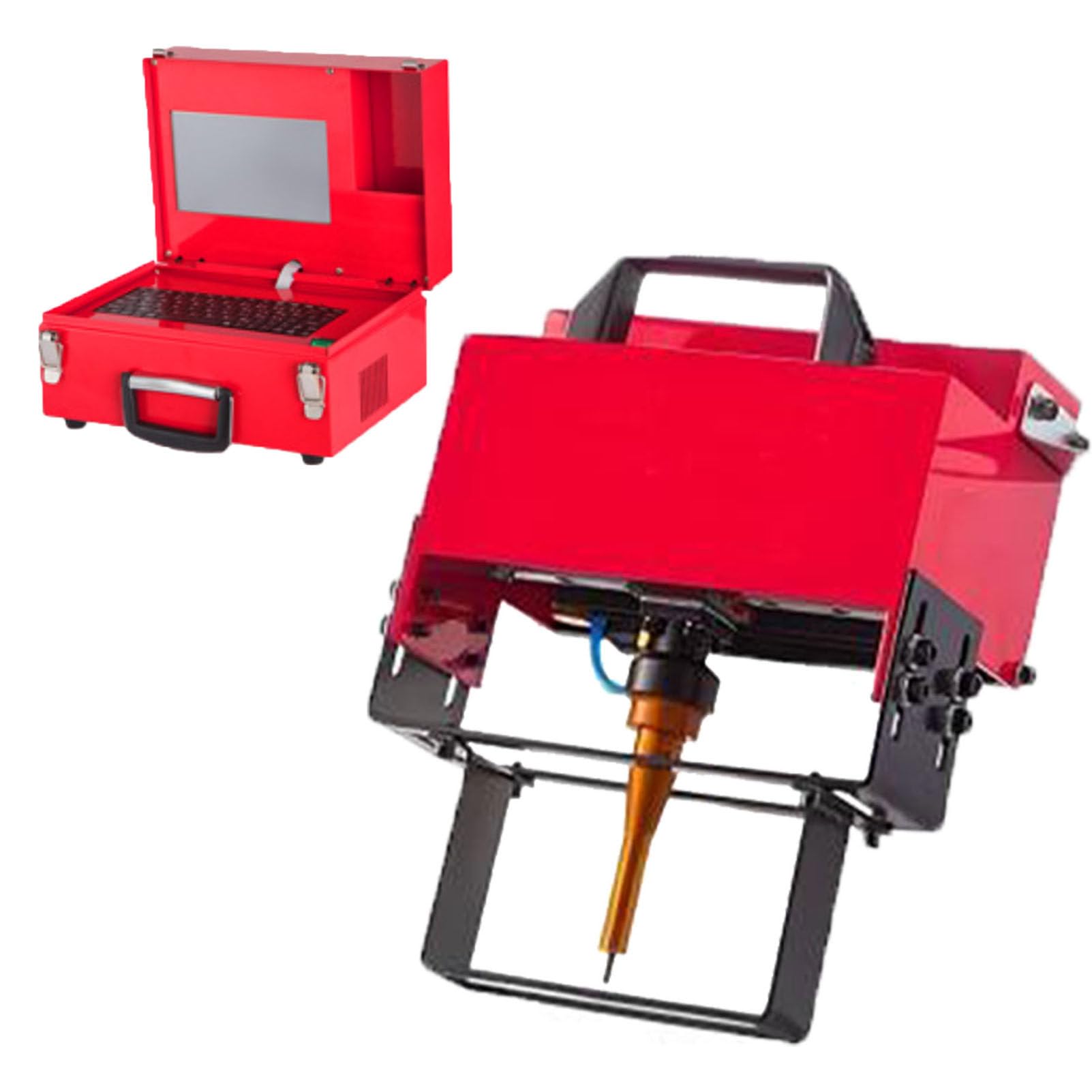 GLETSF Wheeled Line Marking Machine for Roads & Parking Lots | Compatible With Any Airless Sprayer | Precise Pavement, Grass & Turf Marking,