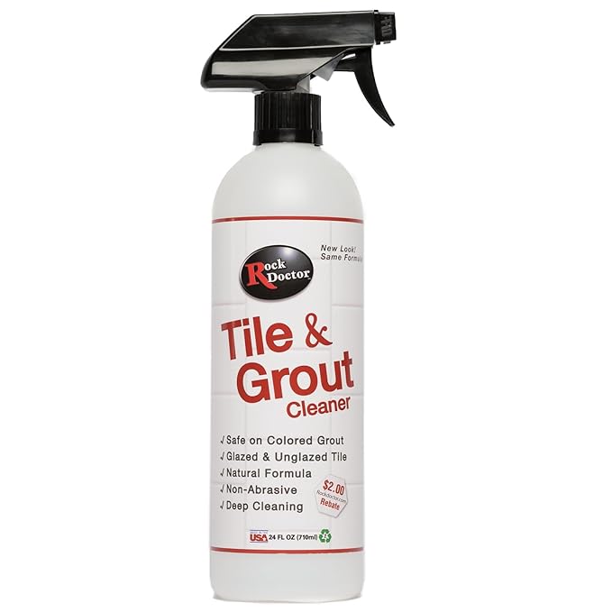 Natural Tile Grout Cleaner Heavy Duty NonAbrasive Amazon.in Home