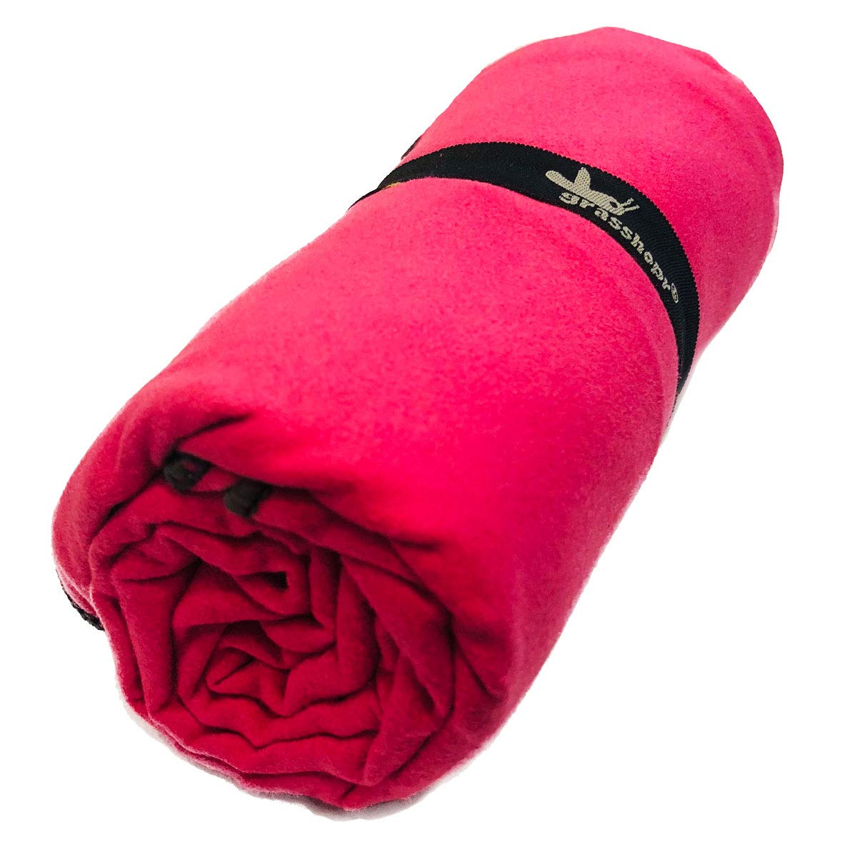 GrasshoprPremium Microfiber Sports, Travel, Gym Towel 24"x48" - Fast Drying, Compact, Soft, Light, Anti-Microbial. for Backpacking, Camping, Beach, Swimming.