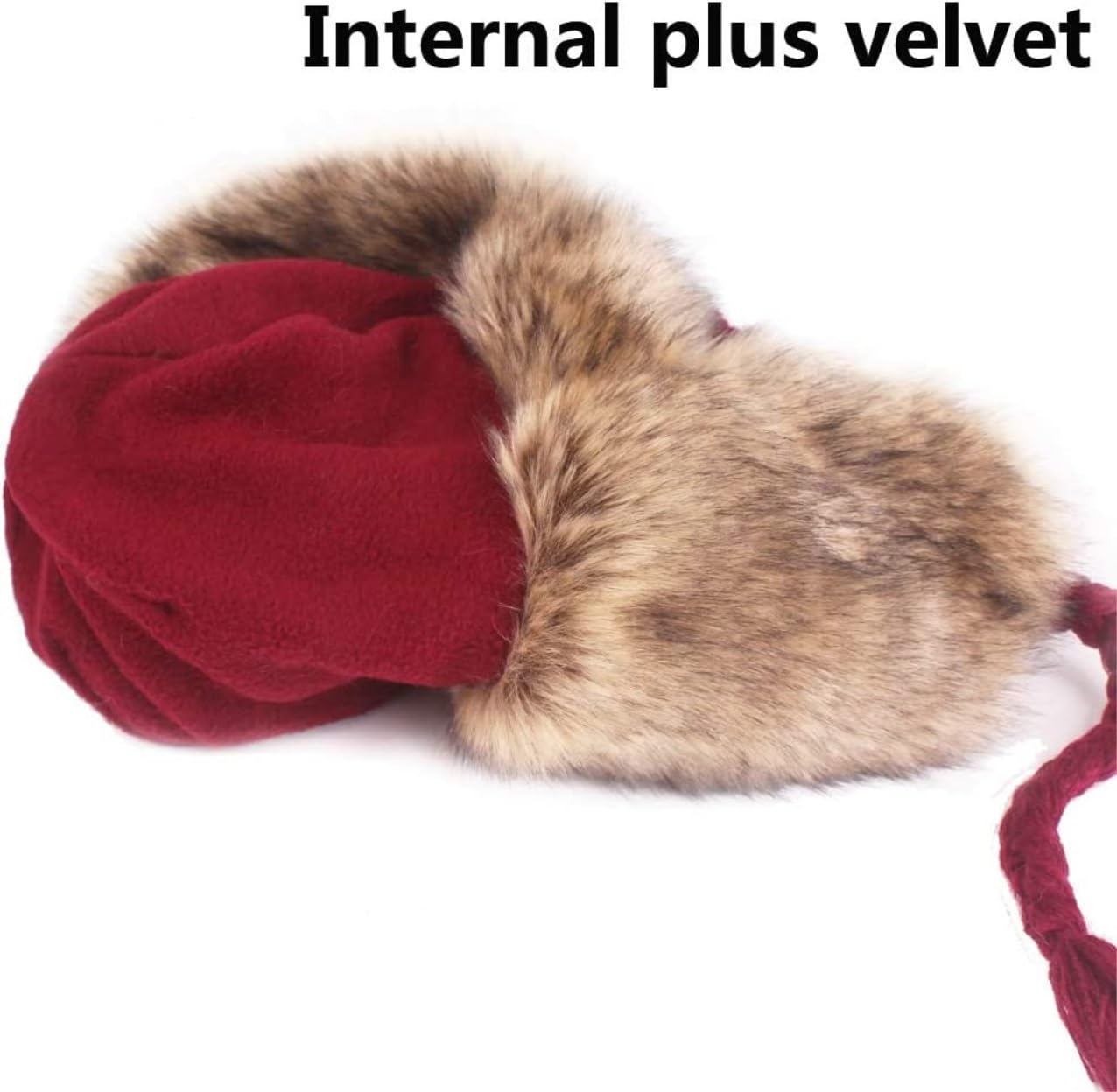 Czapka Zimowa Damska Czapka Z Dzianiny Zimowa Ciepła, Zagęszczona Szydełkowa Czapka Typu Beanie Ciepła Czapka