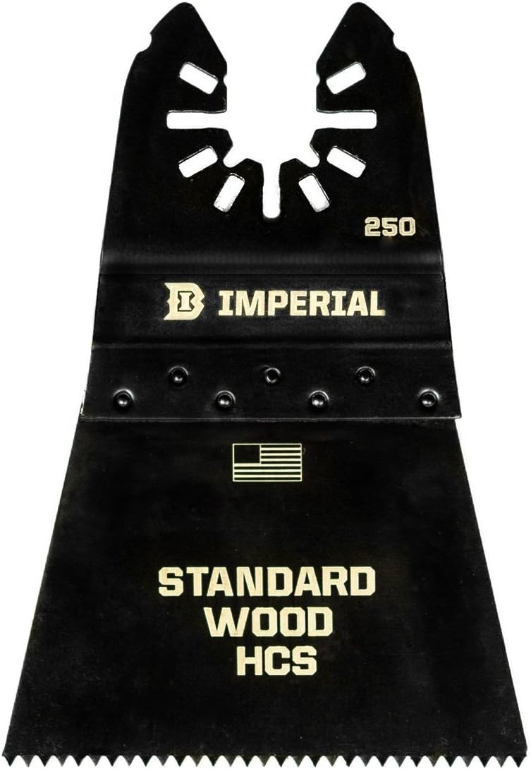 Imperial Blades IBOA250-10 One Fit 2-1/2" Speartooth Fast Cut Wood Blade, 10PC, Multi