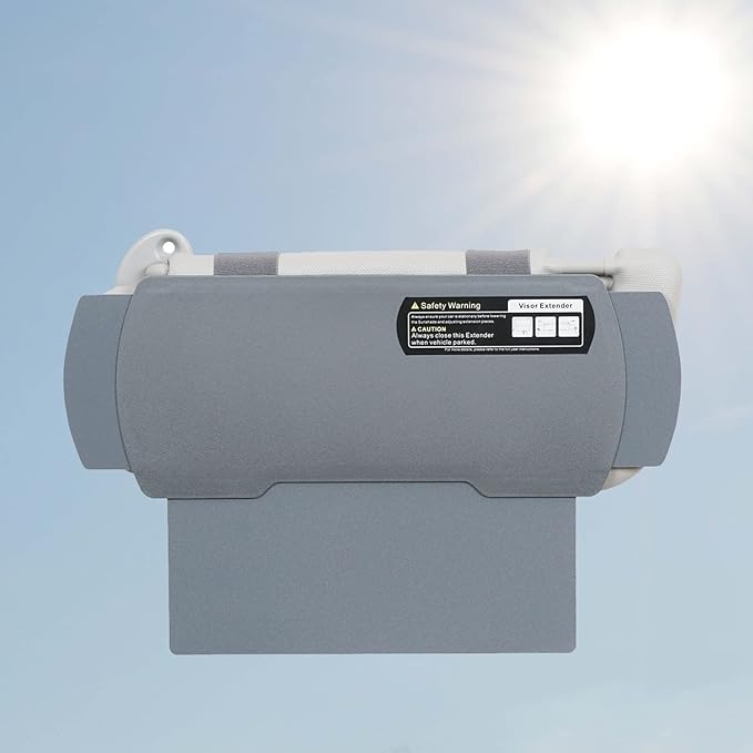 WANPOOL Car Visor Sunshade Extender, Window Shade, AntiGlare Sun