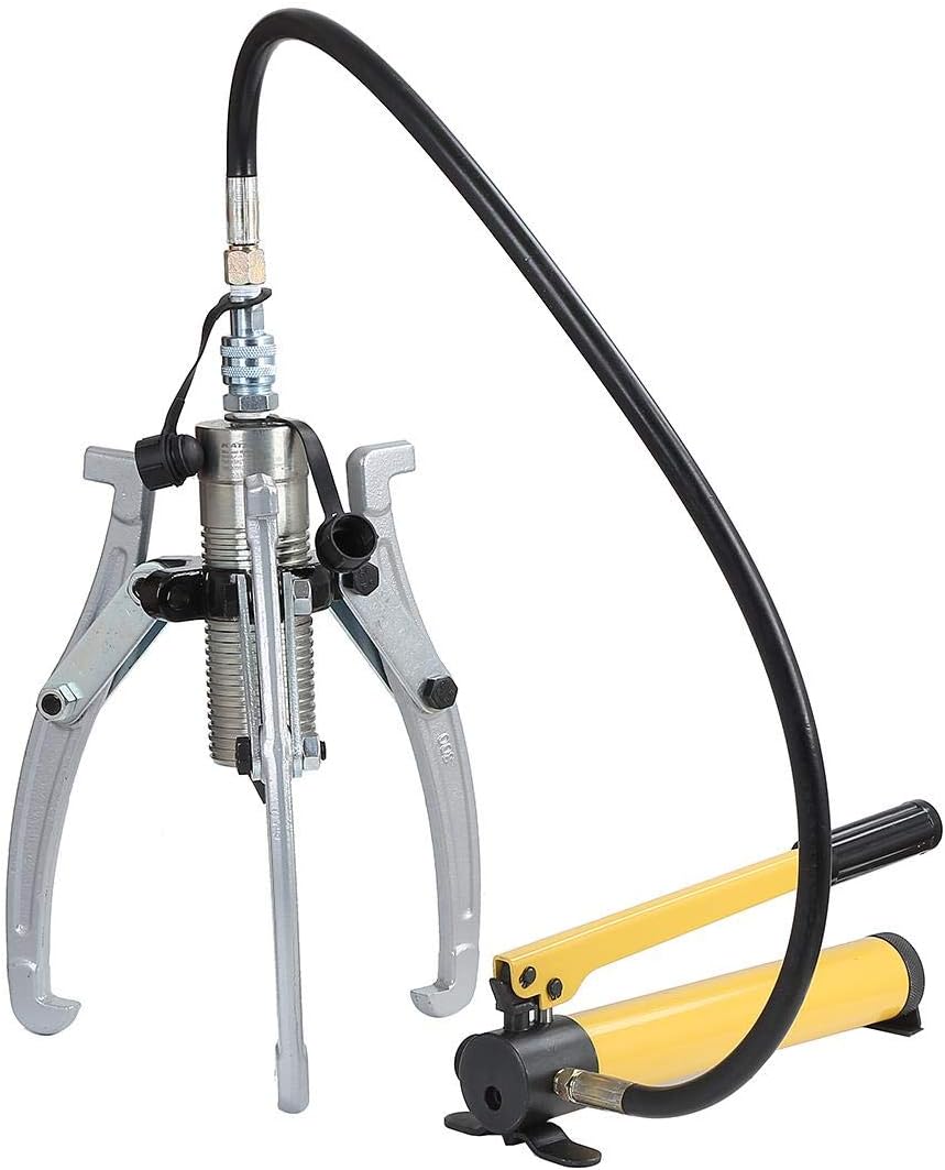 KATSU SplitUnit Hydraulic Gear Puller 20 Ton with Manual Pump, 3 Jaws