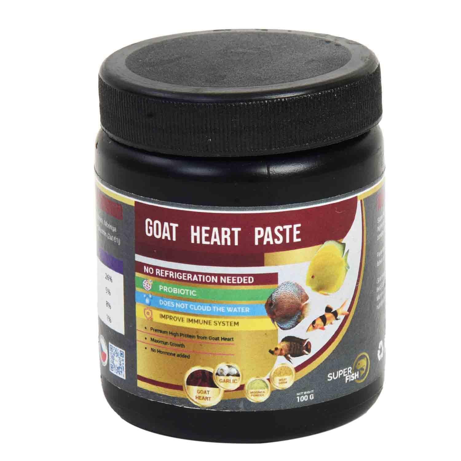Super Fish Goat Heart Paste 100 Grams (B0BSDL95Q5) Amazon Price History, Amazon Price Tracker