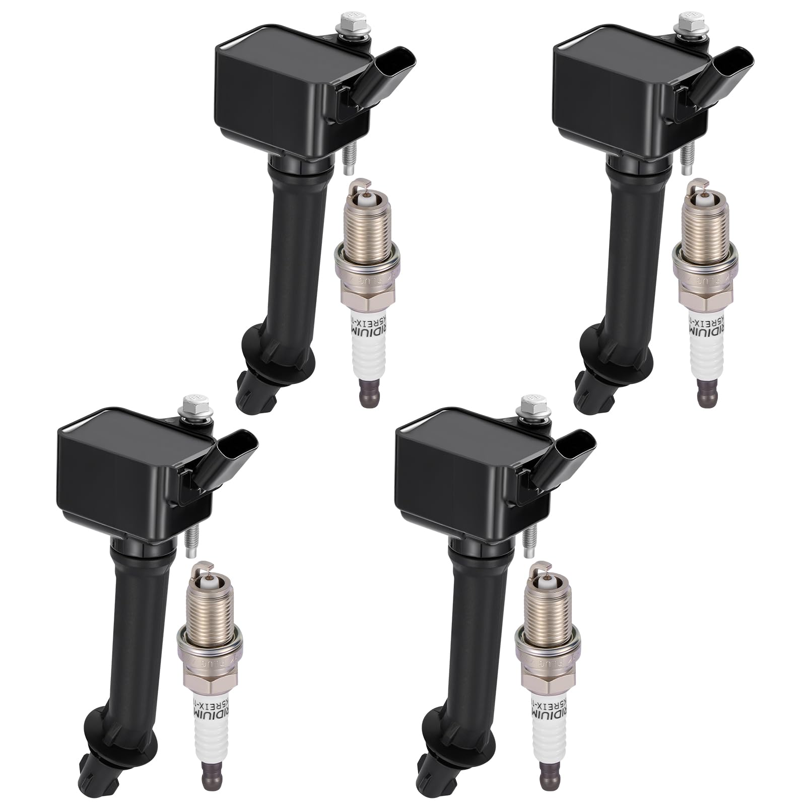 BDFHYK Ignition Coil UF821 and Spark Plug 91970 for Buick Cascada 2016-2019