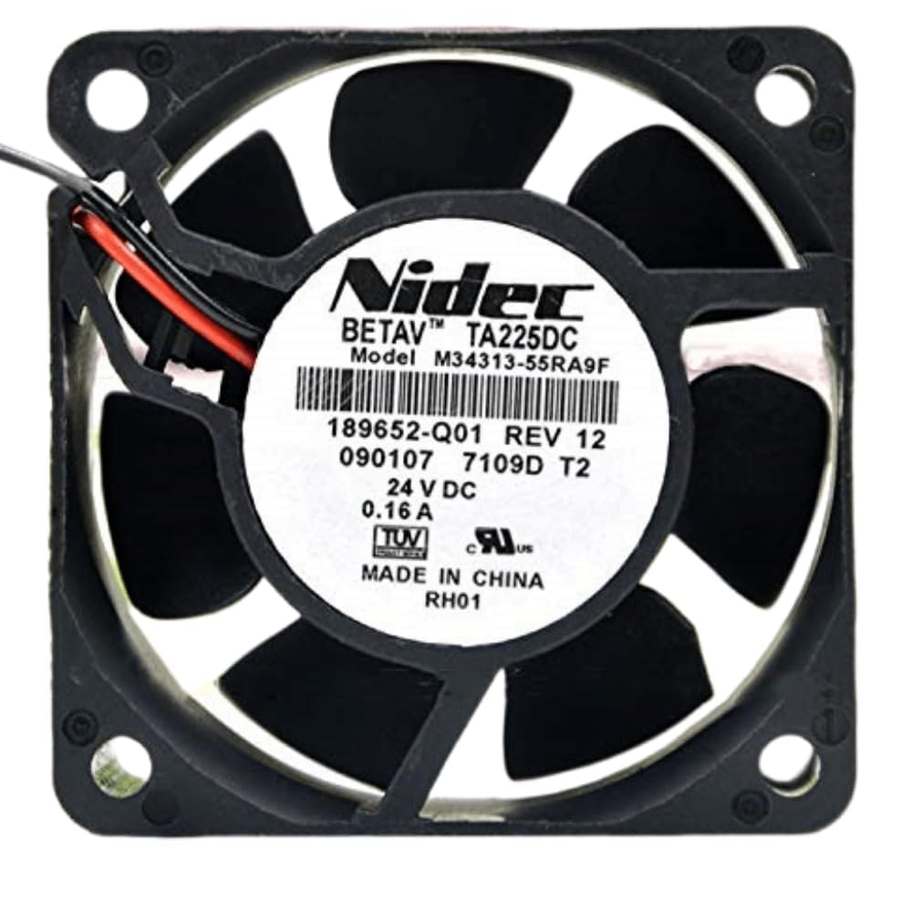 for TA225DC M34313-55RA9F 24V 60MM 6025 0.16A 2-Wire Cooling Fan