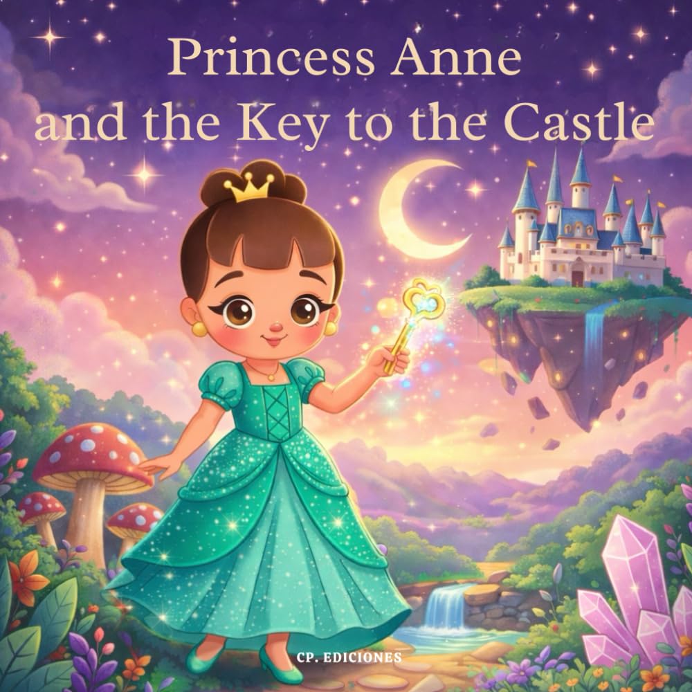 Princess Anne and the key to the castle: Coloring book (Magical Princesses – Coloring Books)