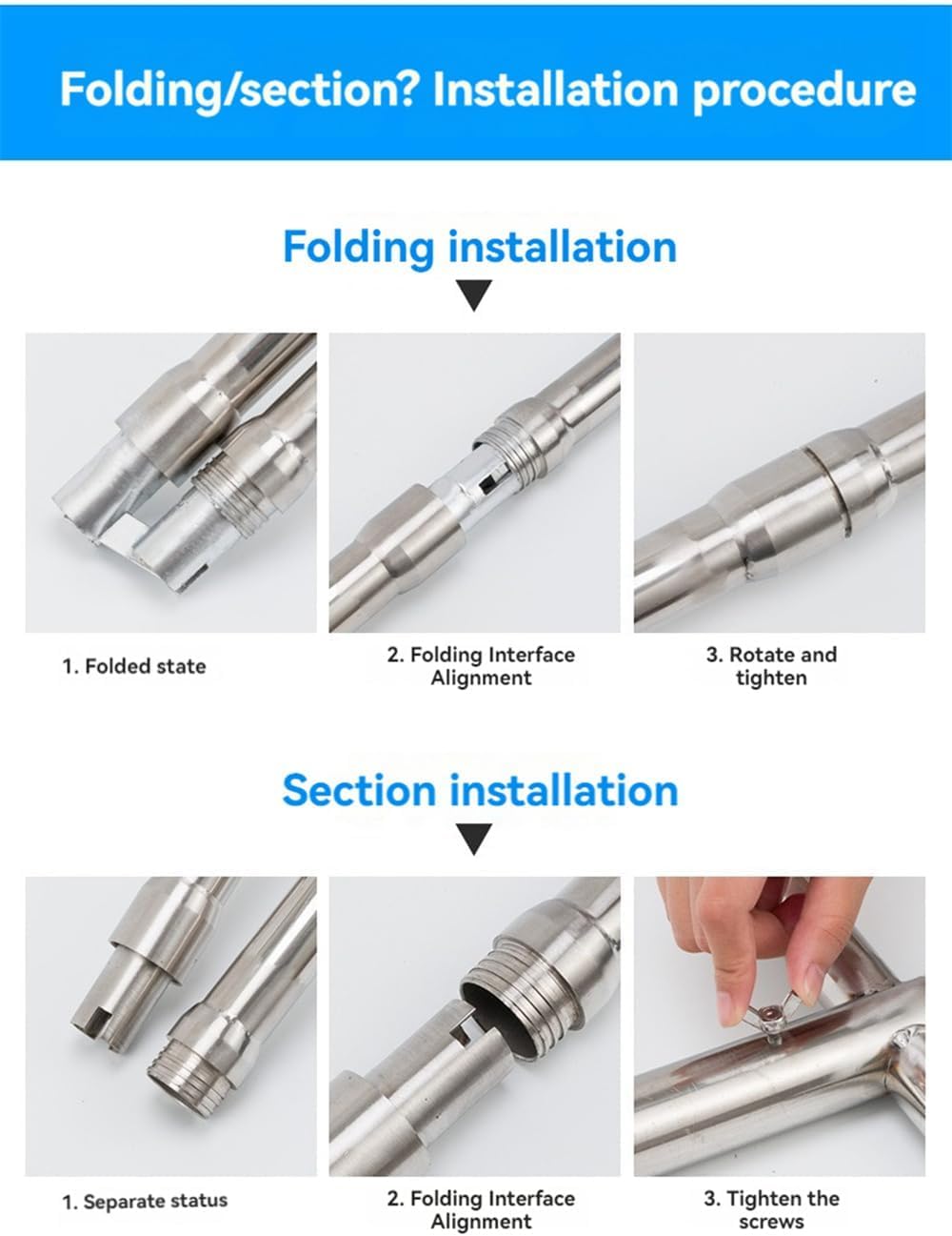 Stainless Steel Grain Probe Sampler - 9.8ft Solid Sampling Tool for Rice, Corn, Wheat, Soybeans & Cement - Durable Powder Sampler, φ38mm Diameter