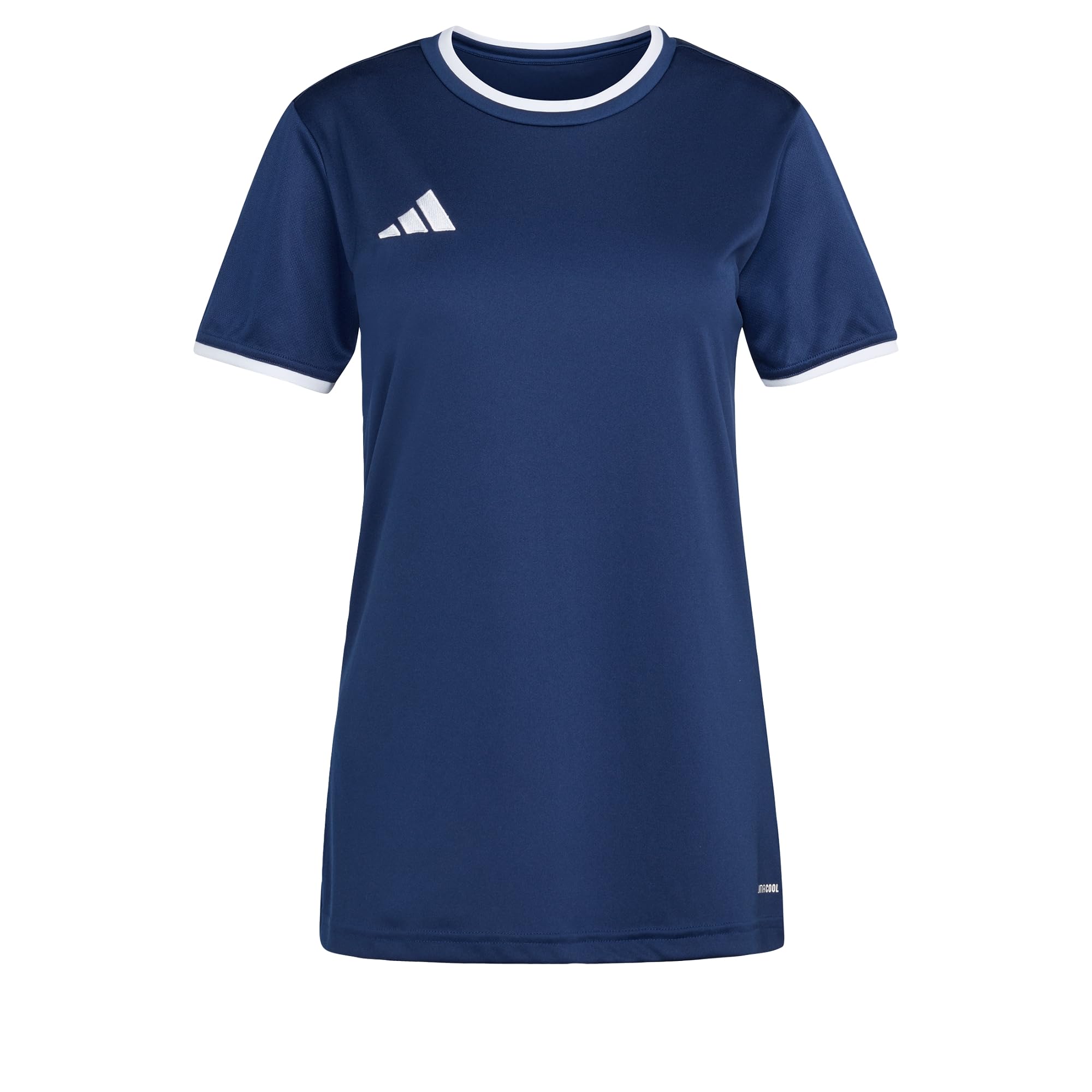 adidas Women's Entrada26 Jersey Shirt, Team Navy Blue 2/White, M Extra Tall