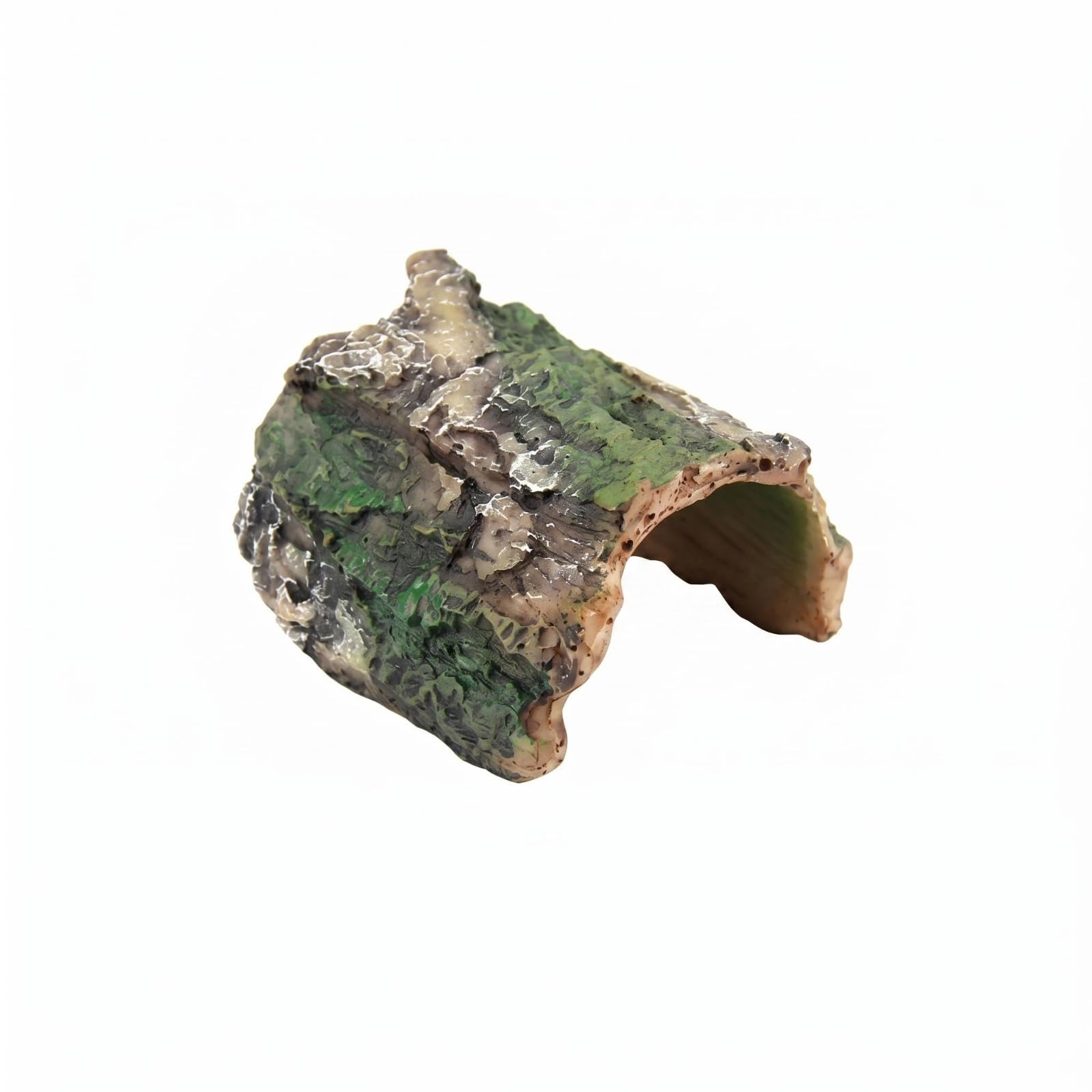 BNF®Realistic Bark Texture Tree Trunk Hide – Naturalistic Reptile Cave for Turtles, Snakes & Lizards – Basking Bark Hideout with Textured Surface – Eco‑Friendly EVA Foam-picture-14